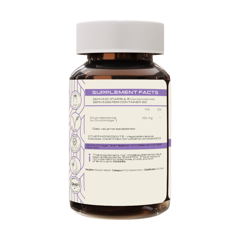 PrimeSelf - Glucovantage Dihydroberberine 60s