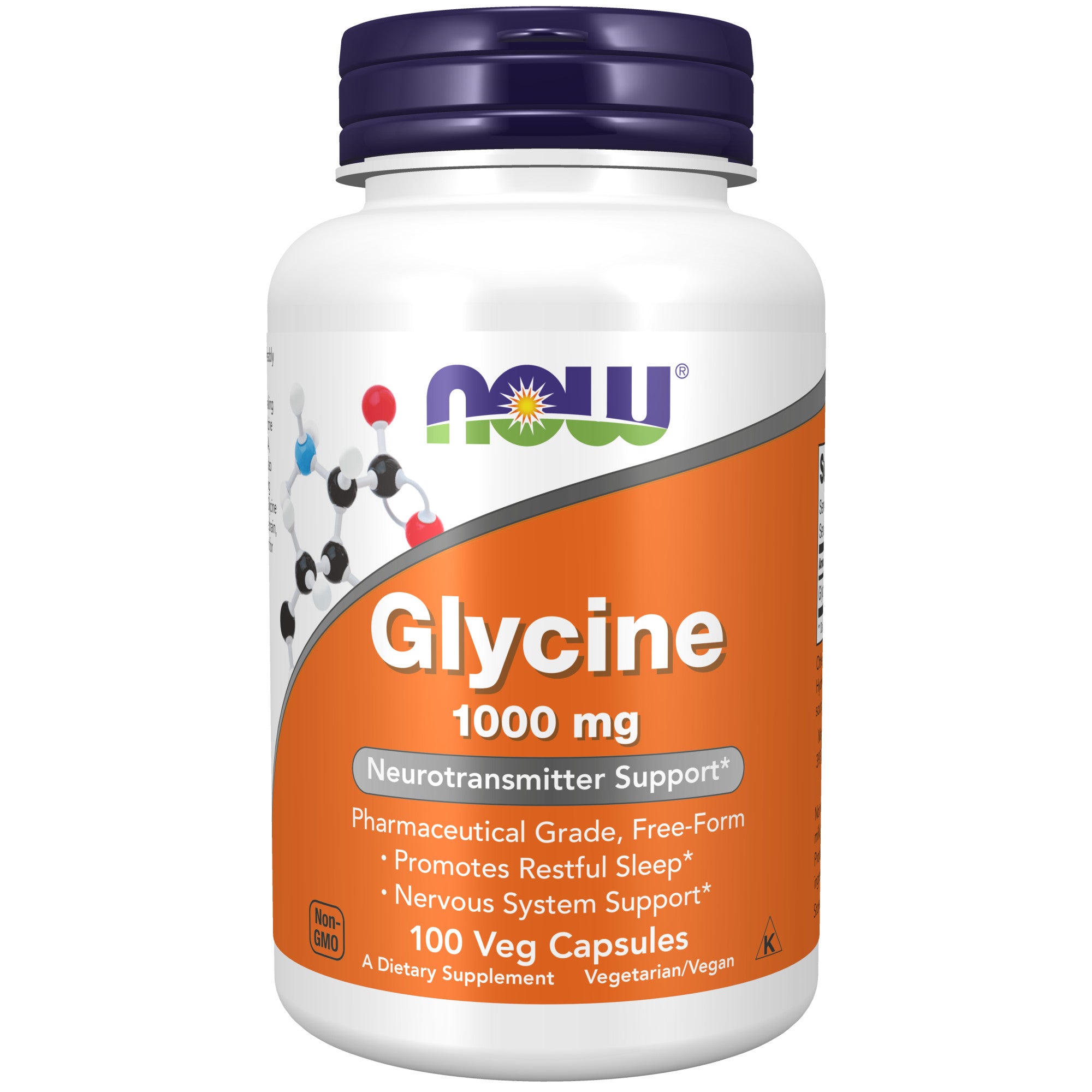 NOW - Glycine 1000mg 100s