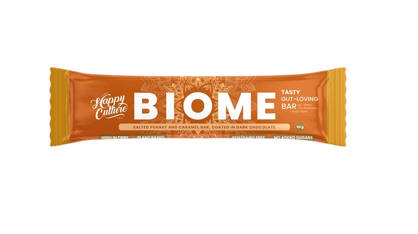 Happy Culture - Biome Bar Salted Peanut Caramel 50g