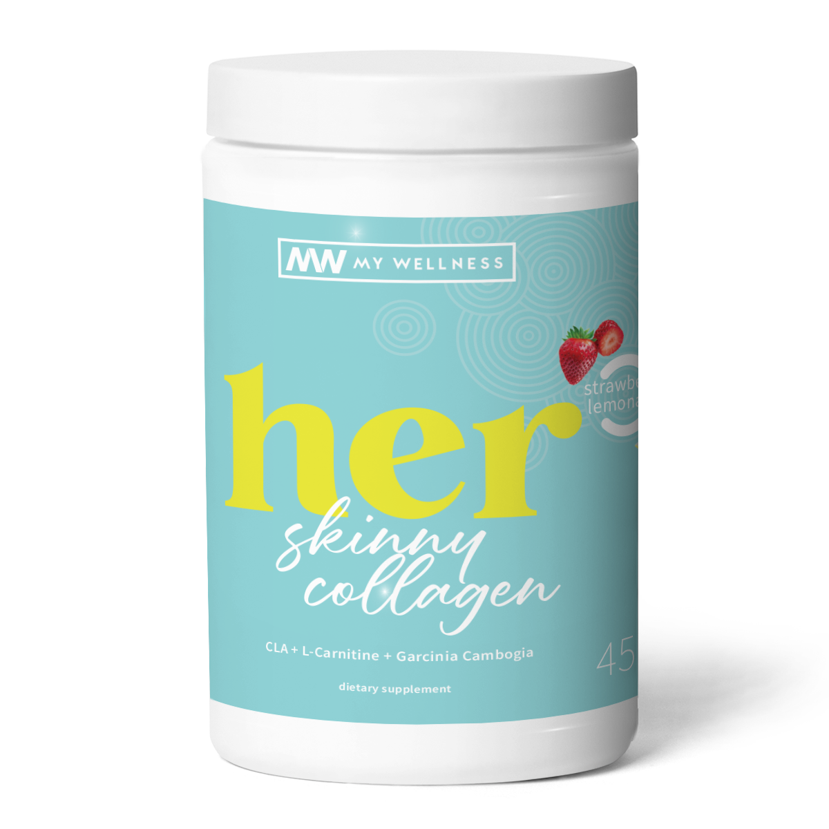 My Wellness - HER Skinny Collagen Strawberry Lemonde 450g