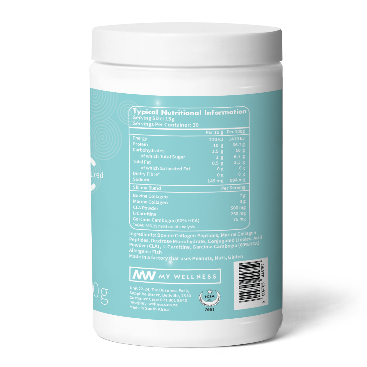 My Wellness - HER Skinny Collagen Unflavoured 450g