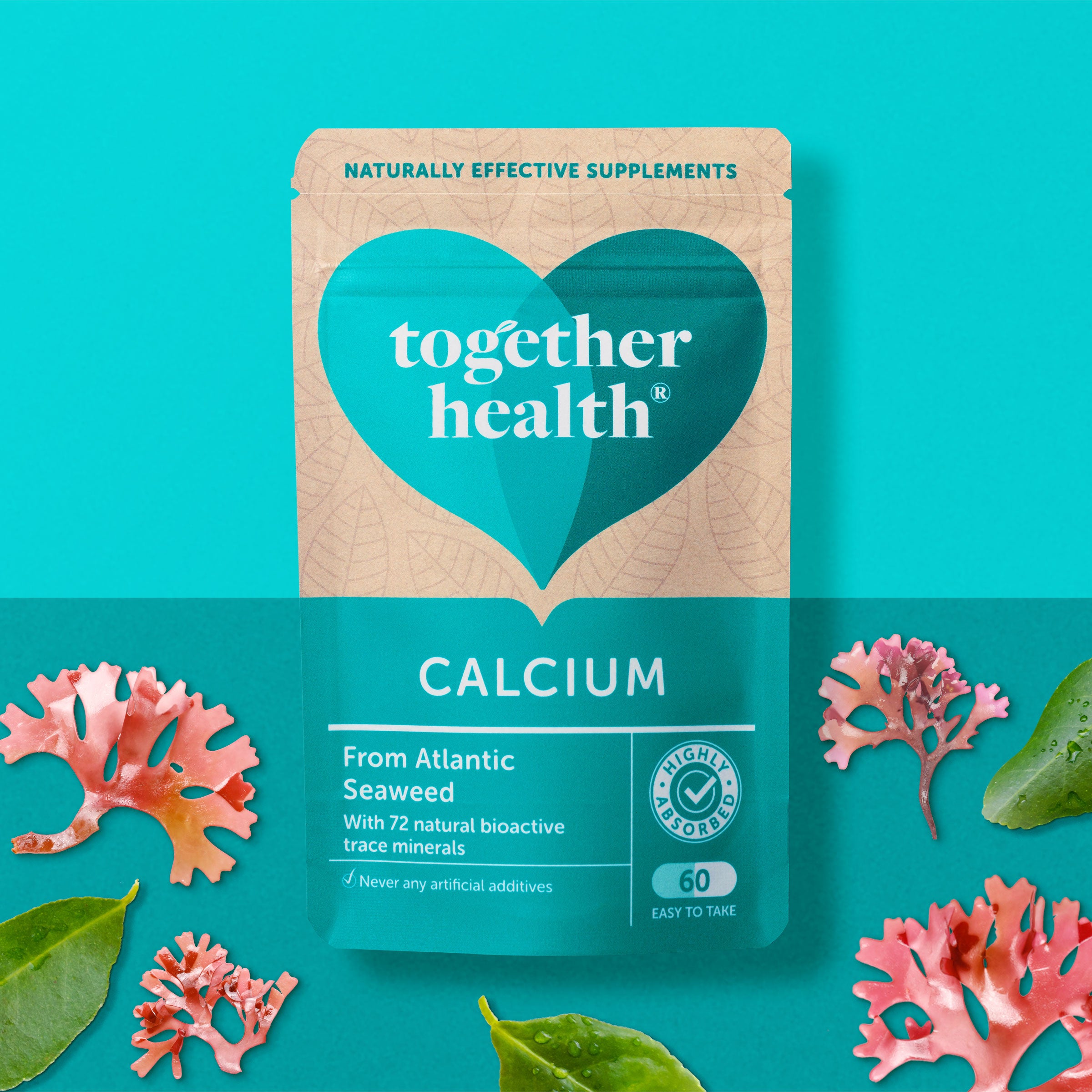Together Health - Wholefood Marine Calcium 60s