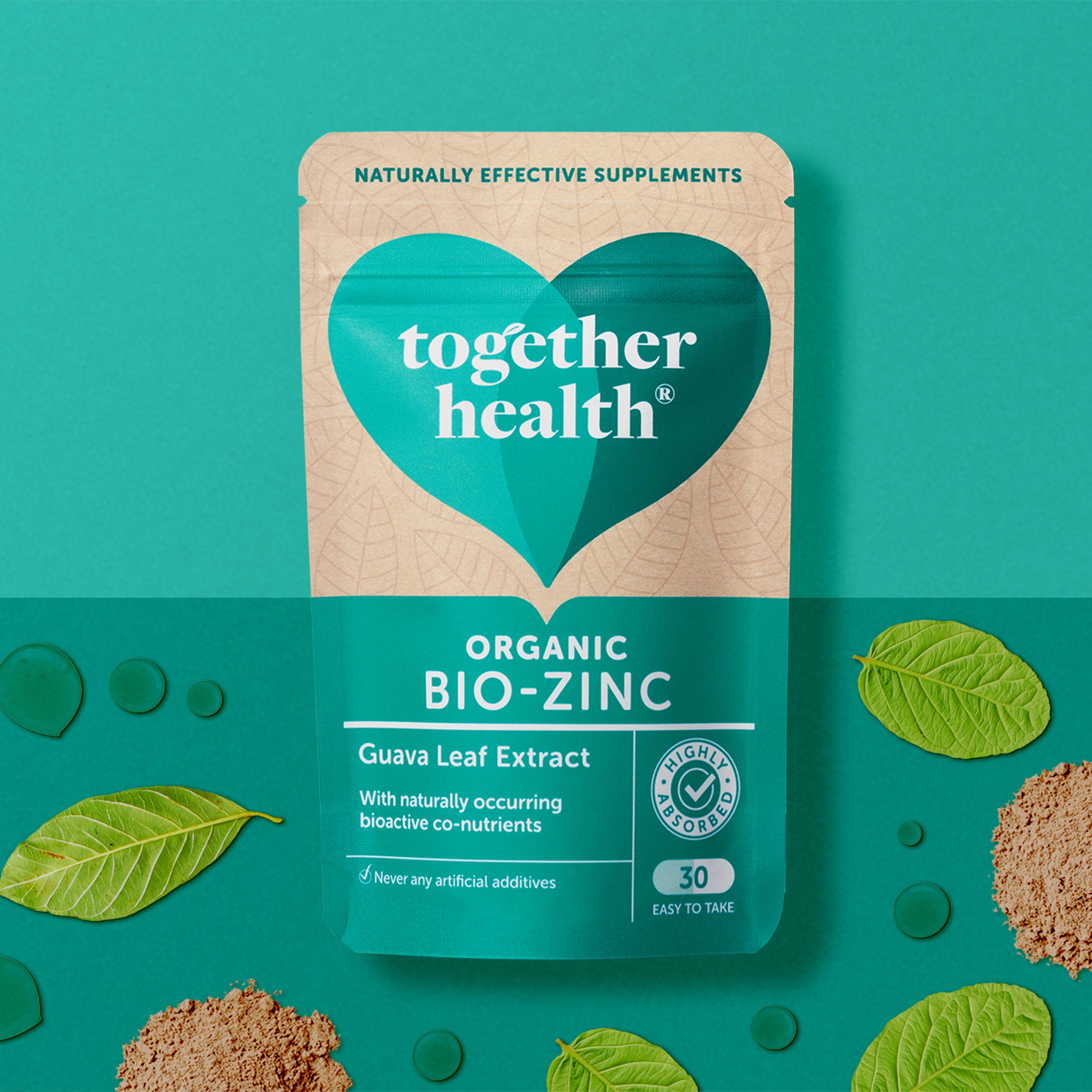 Together Health - Wholefood Organic Zinc 30s