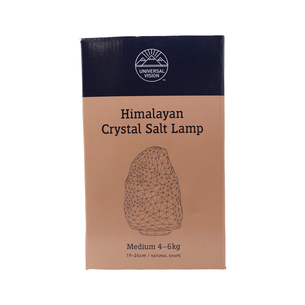 Himalayan Crystal Salt - Lamp Natural Shape Medium