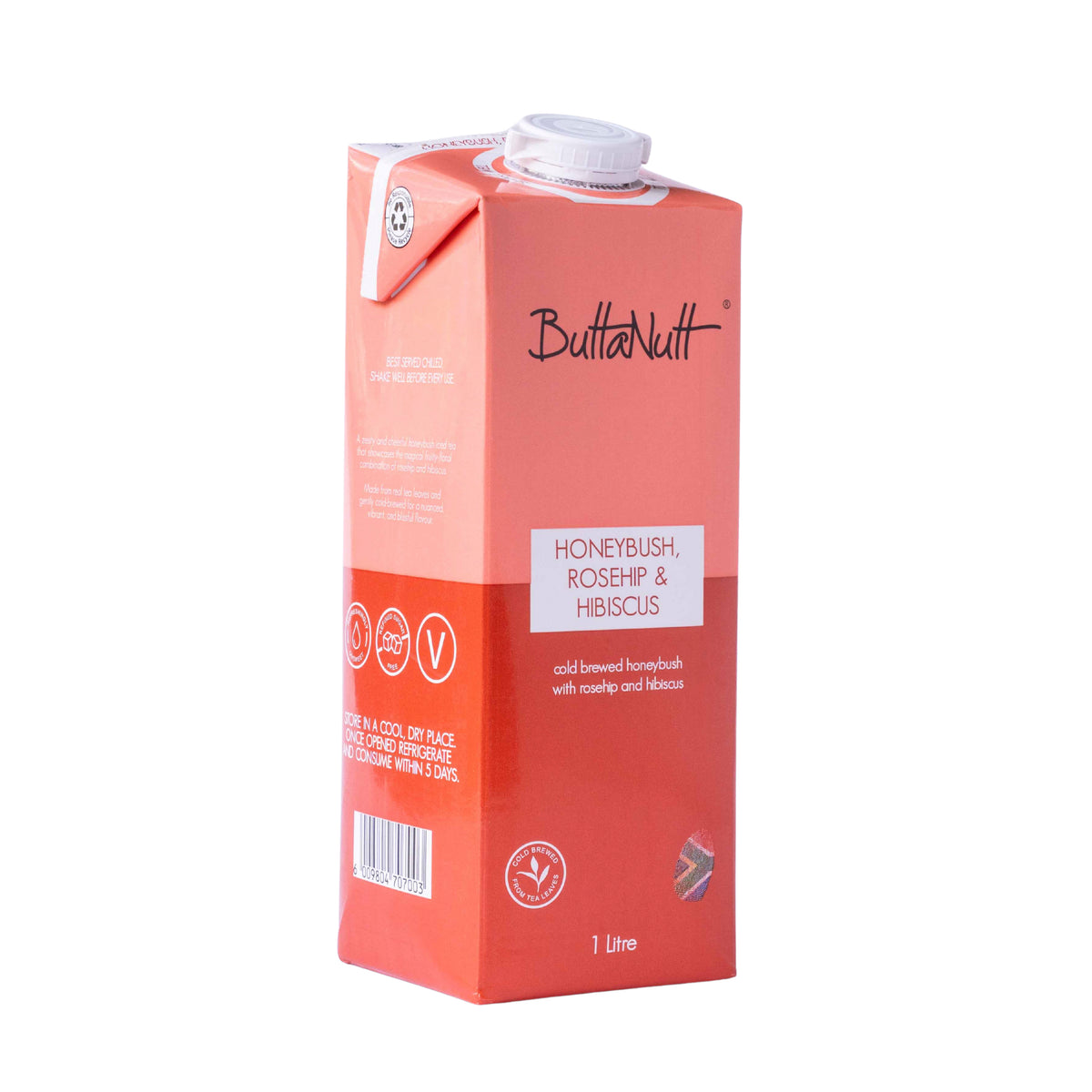 ButtaNutt - Ice Tea Honeybush Rosehip & Hibiscus 1lt