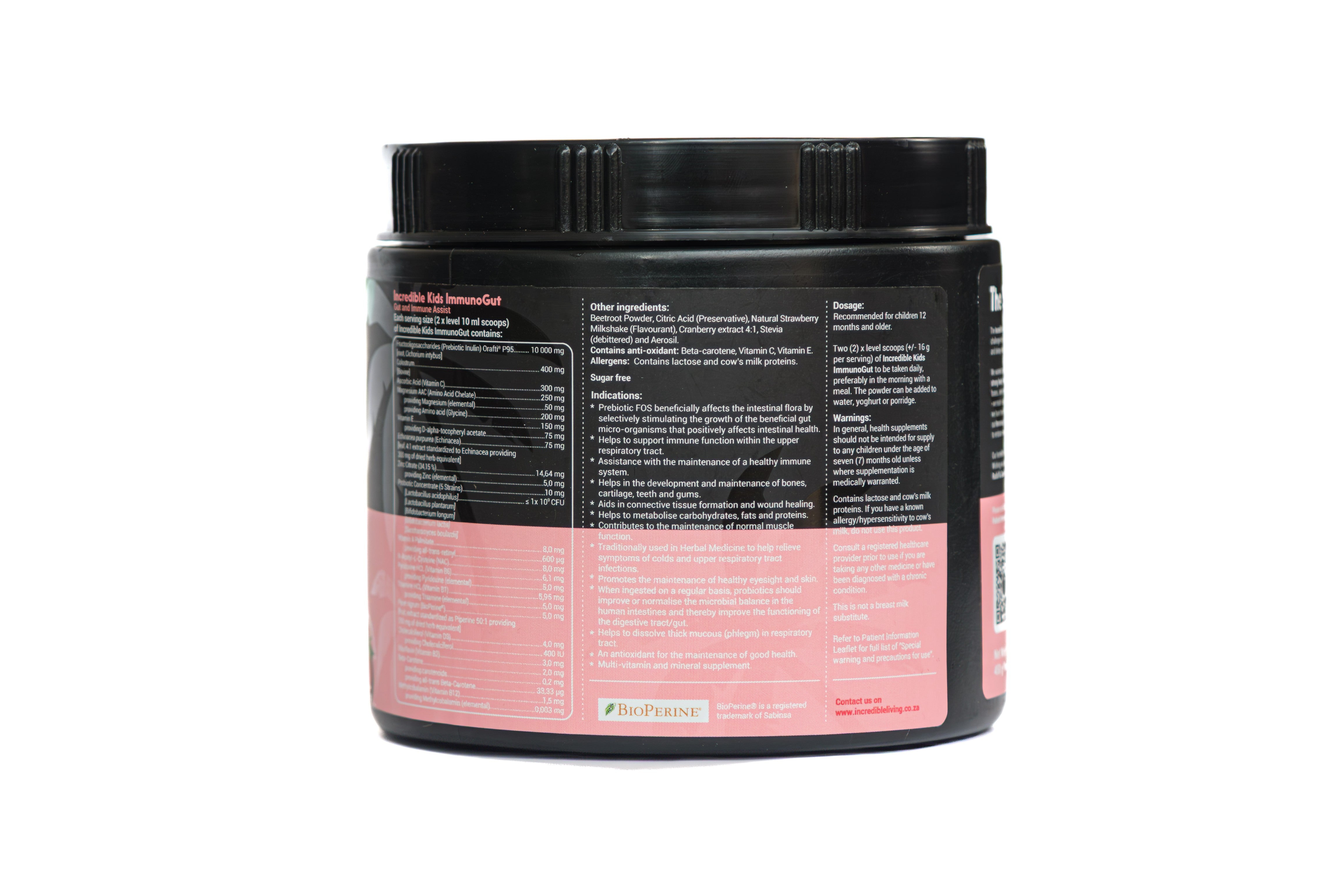 Incredible Living - Kids ImmunoGut 450g