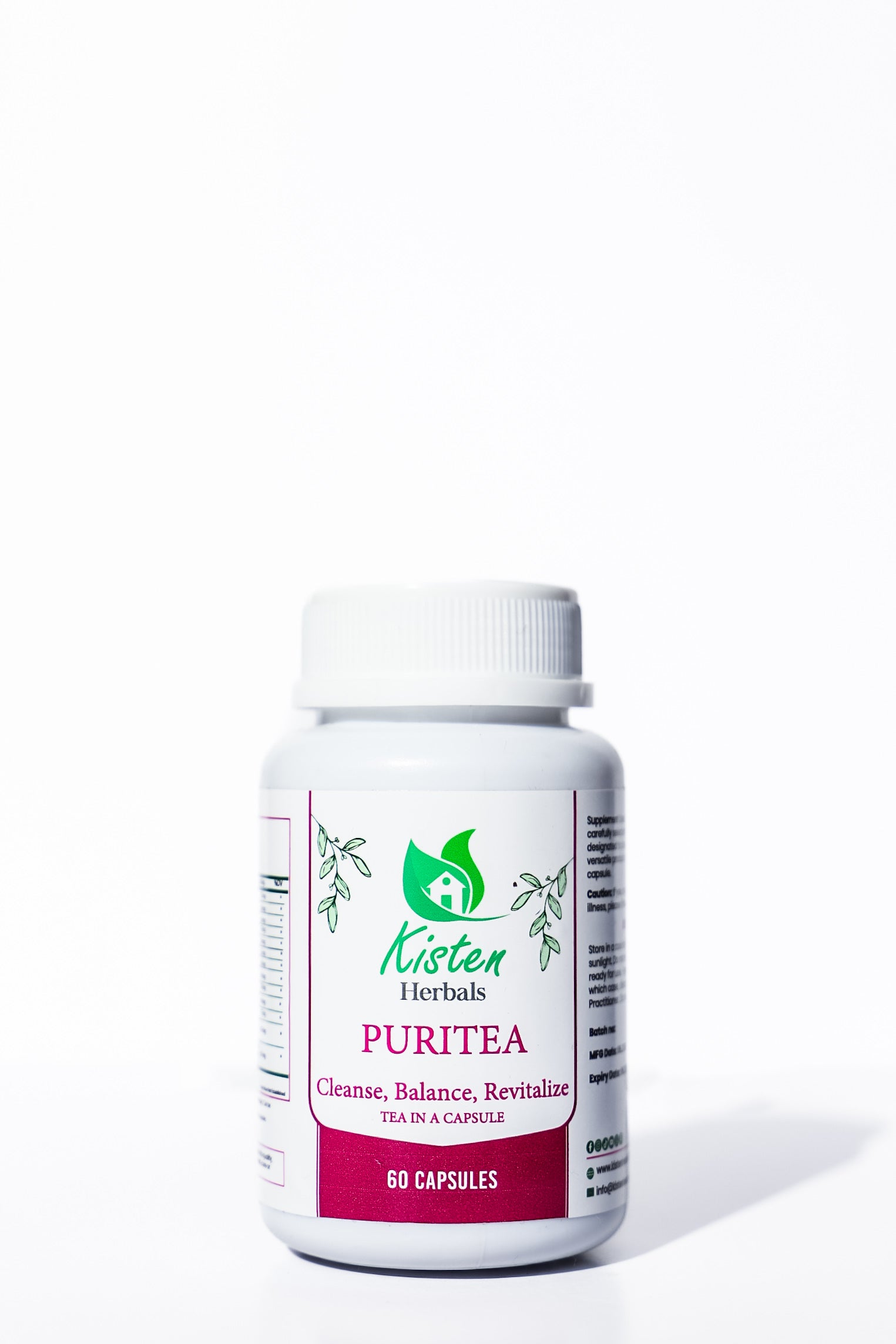 Kisten Herbals - PuriTea 60s