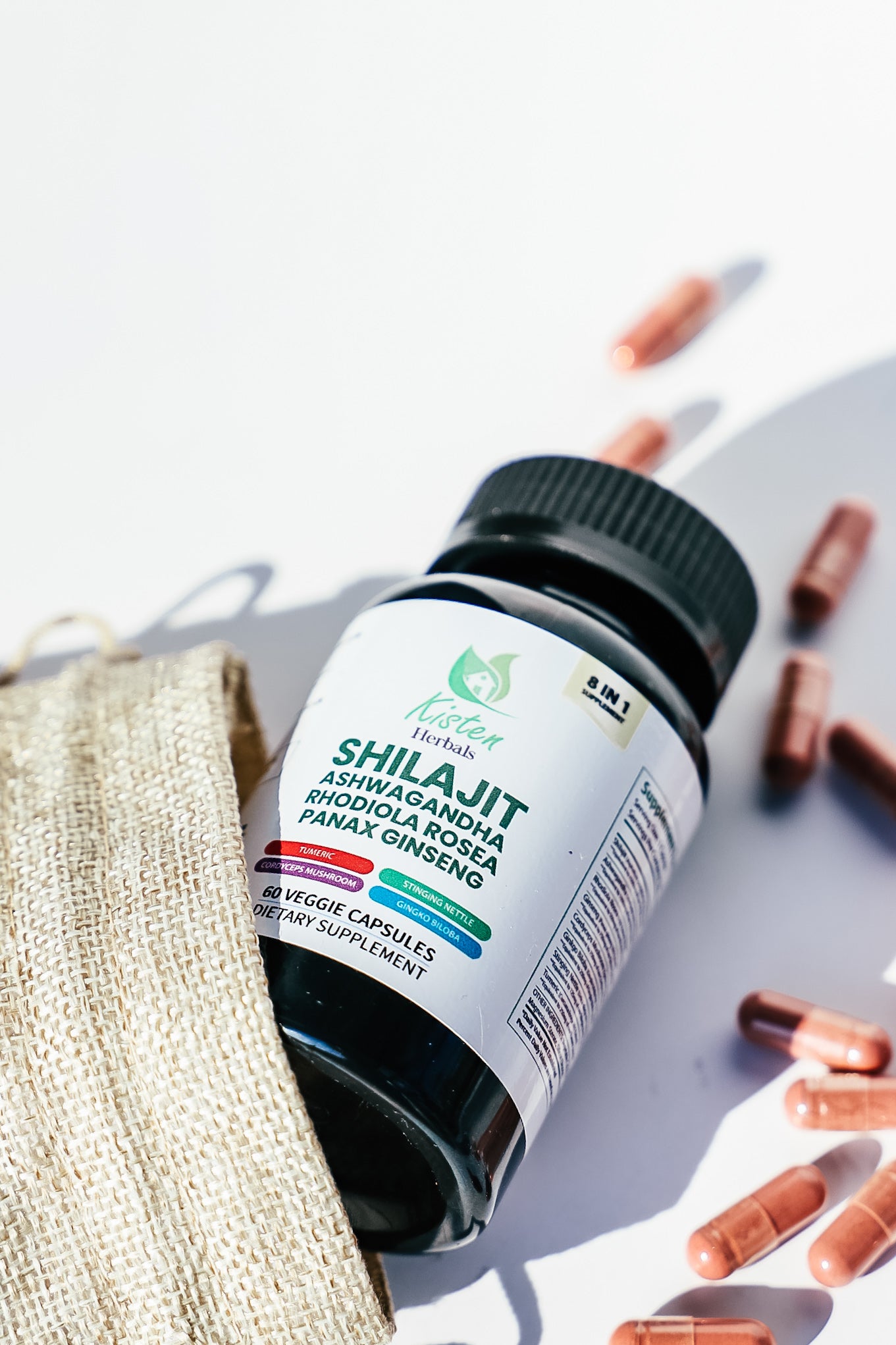 Kisten Herbals - Shilajit 8in1 Blend 60s