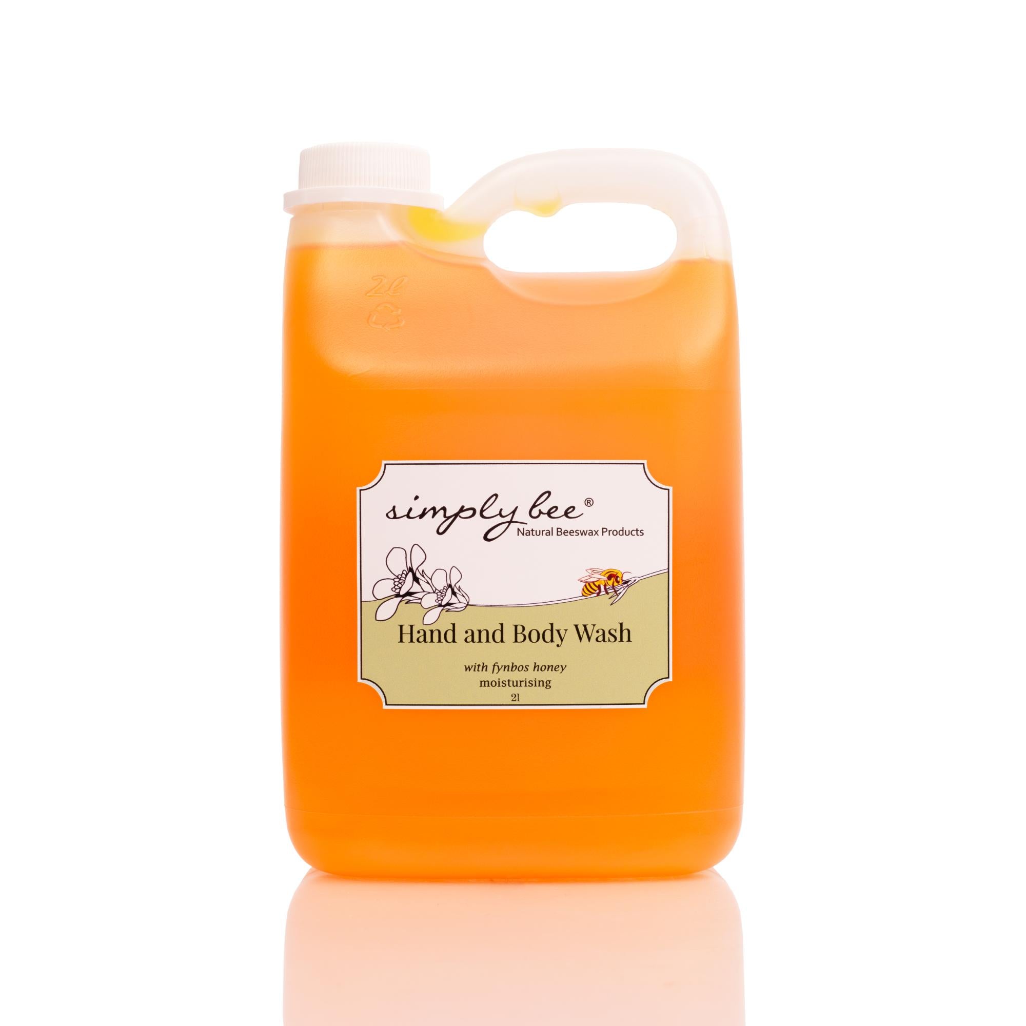 Simply Bee - Hand & Body Wash Fynbos Honey  2lt