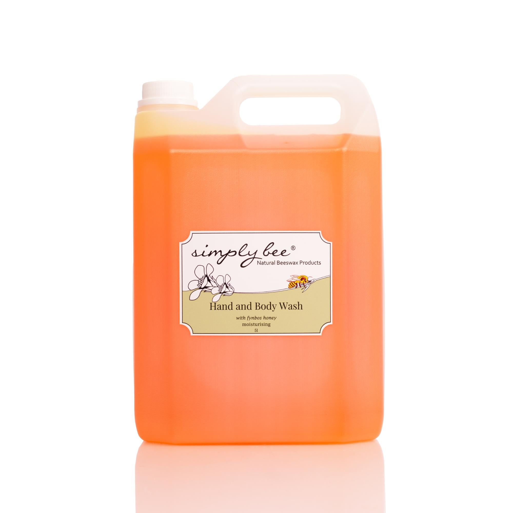 Simply Bee - Hand & Body Wash Fynbos Honey  5lt
