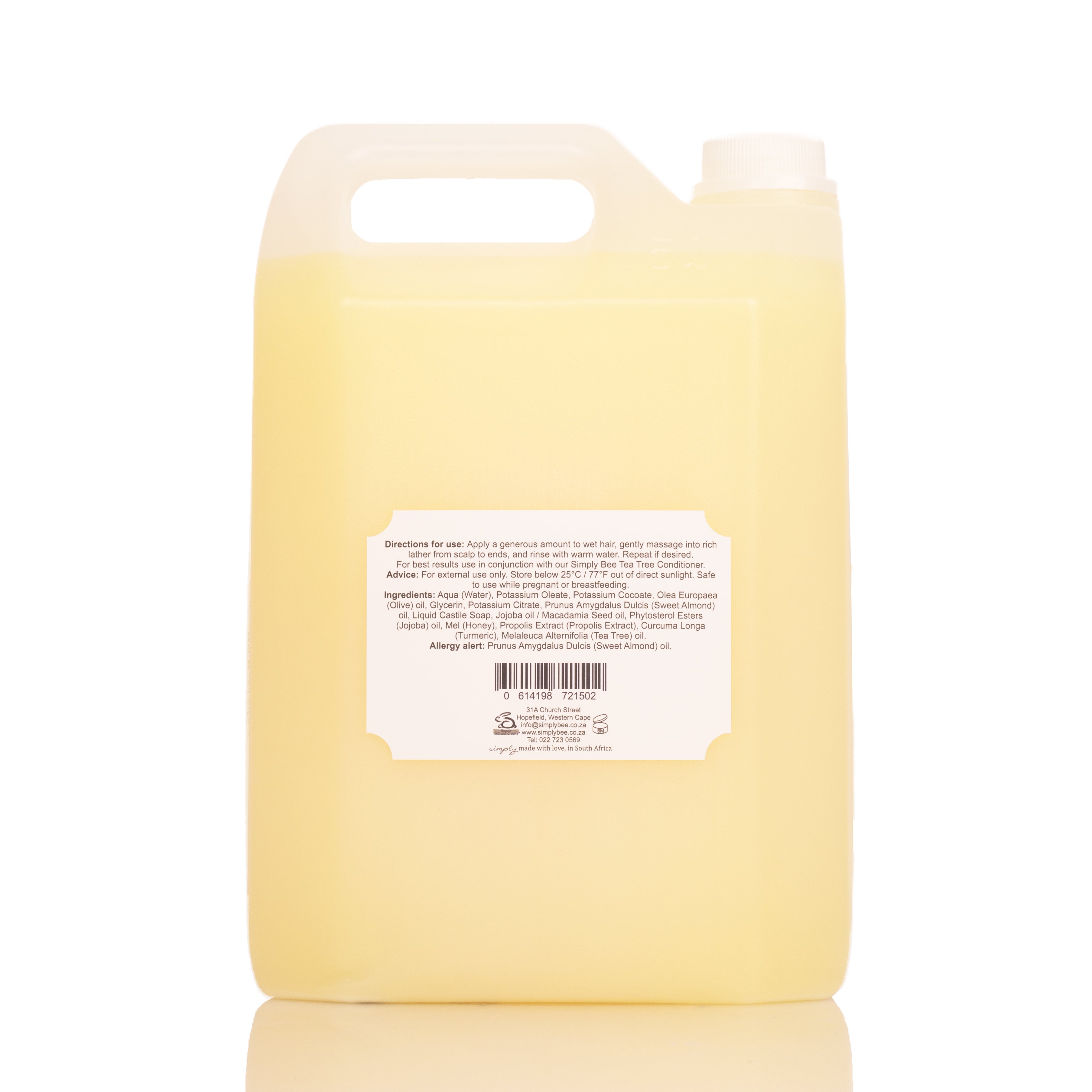 Simply Bee - Shampoo Tea Tree 5lt