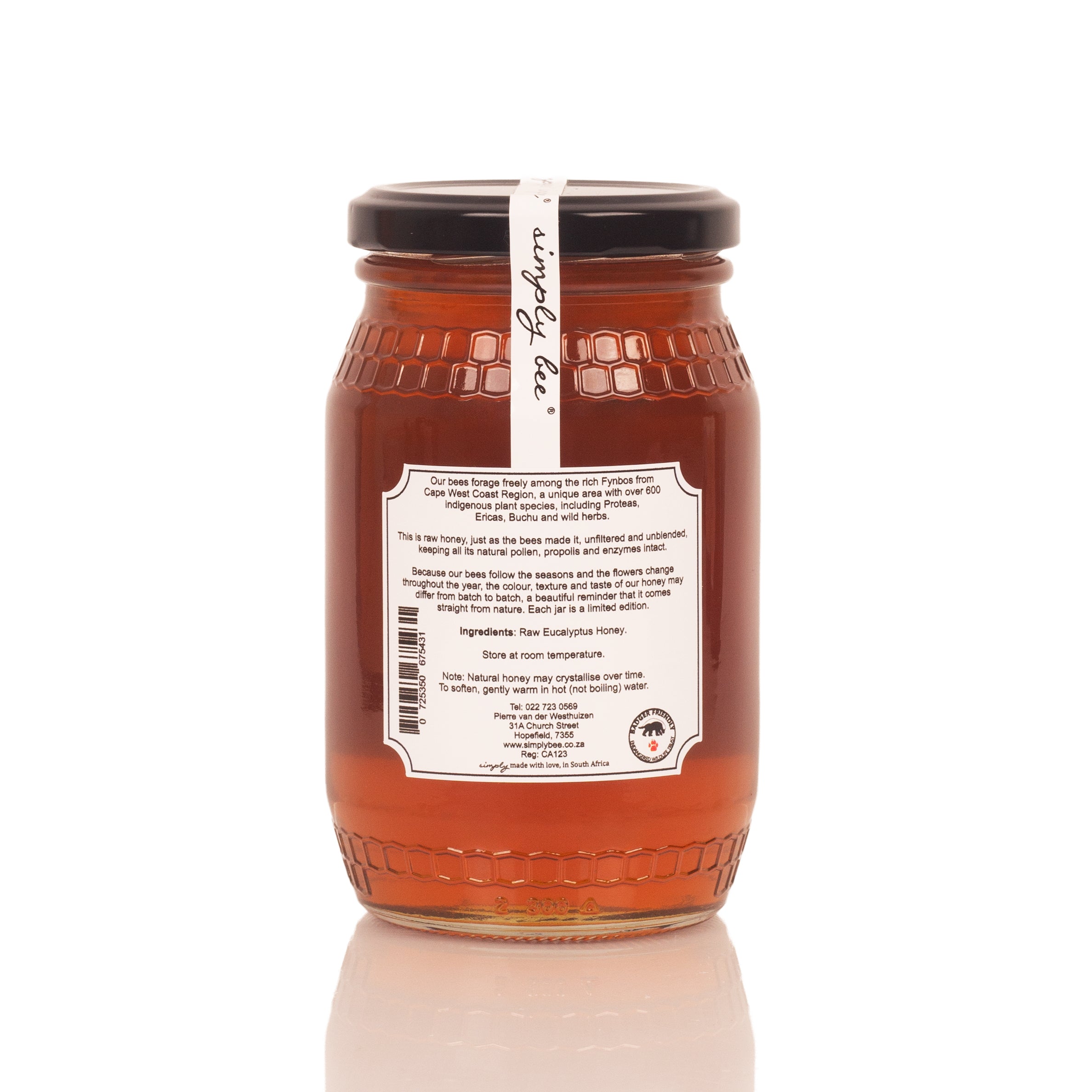 Simply Bee - Honey Raw Eucalyptus Honey 500g