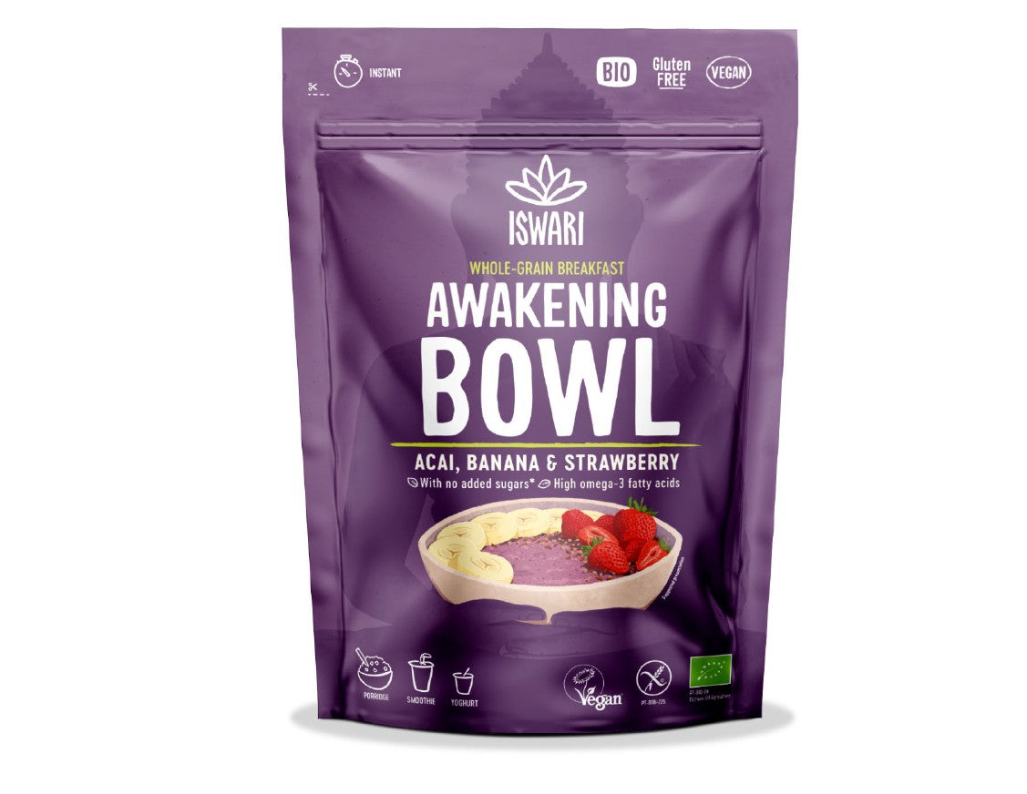 Iswari - Awakening Bowl Acai, Banana & Strawberry 360g