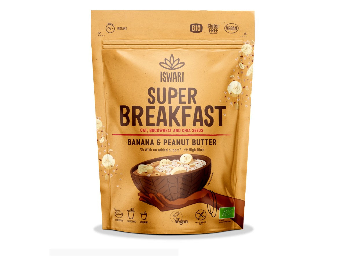 Iswari - Super Breakfast Banana & Peanut Butter 360g
