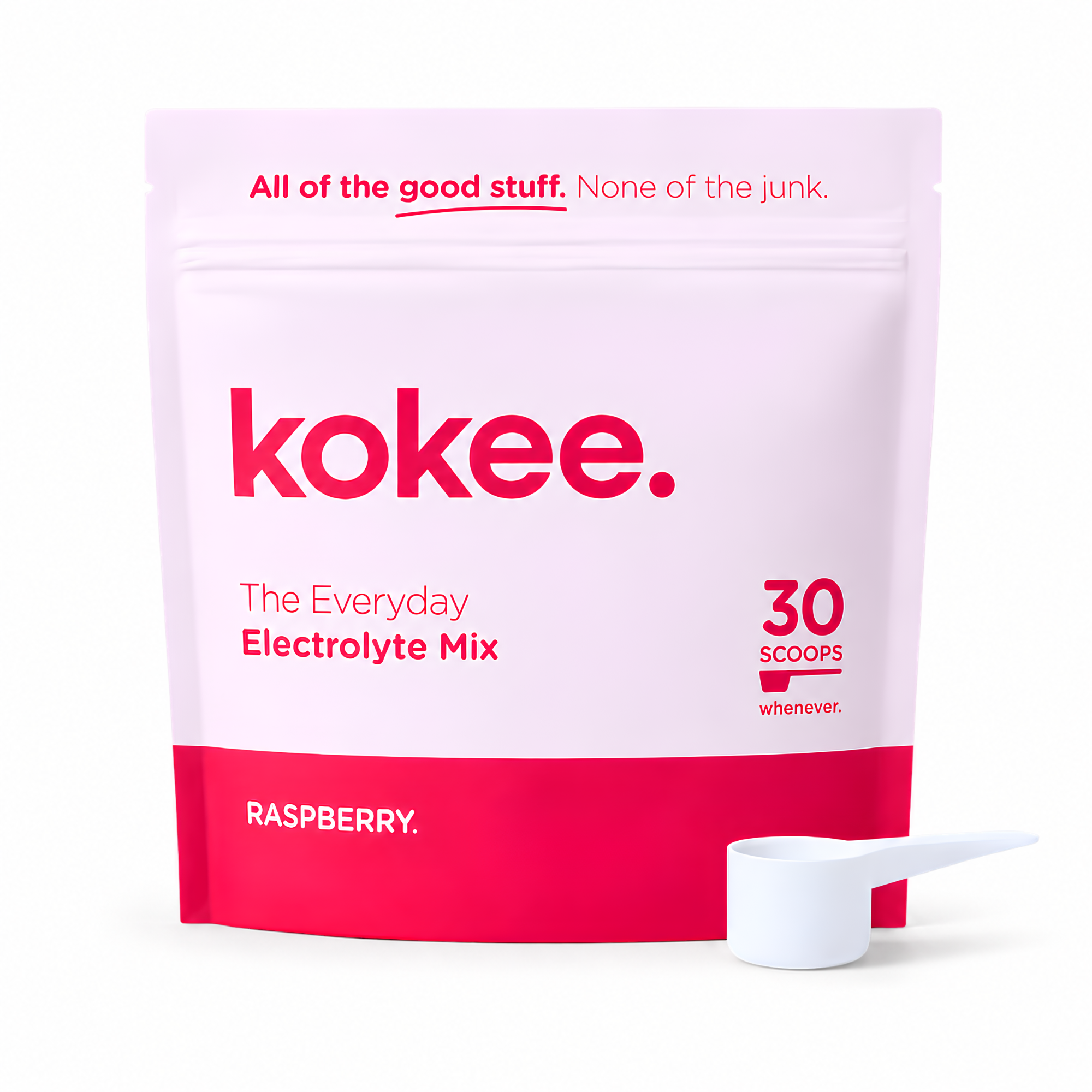 Kokee - Everyday Electrolyte Mix Raspberry 30 Scoops 120g