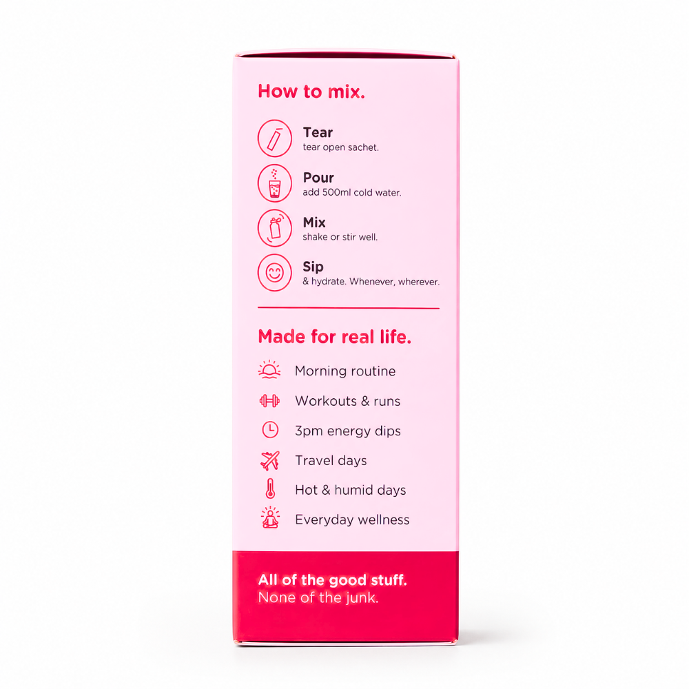 Kokee - Everyday Electrolyte Mix Raspberry 20s