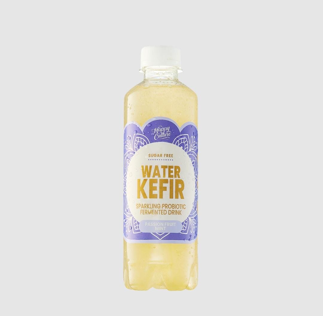 Happy Culture - Water Kefir Passion Fruit & Mint 330ml