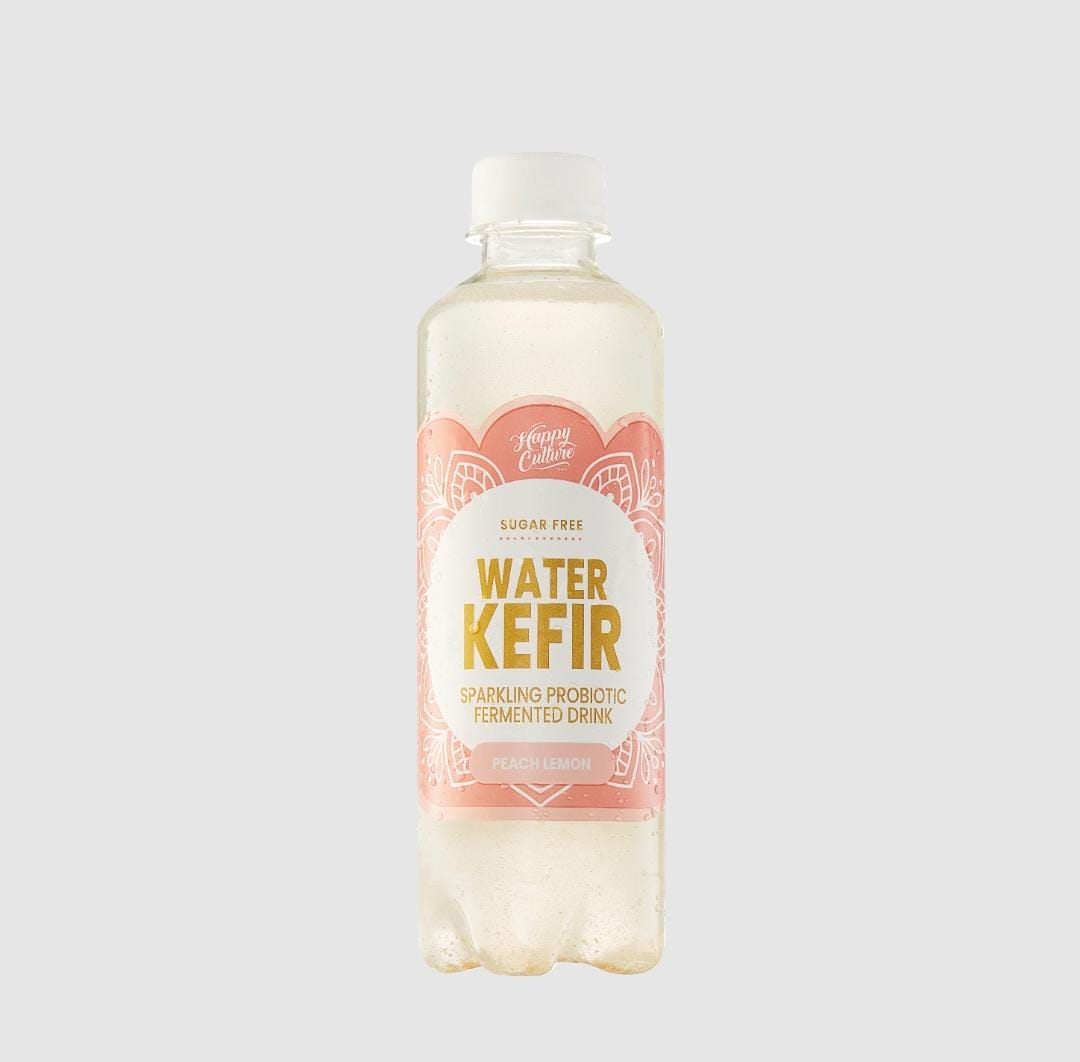 Happy Culture - Water Kefir Peach & Lemon 330ml