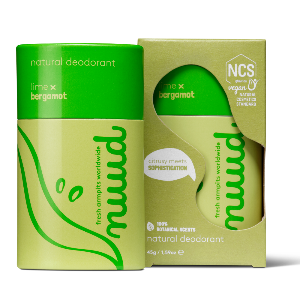 Nuud - Stick Deodorant Lime X Bergamot 45g