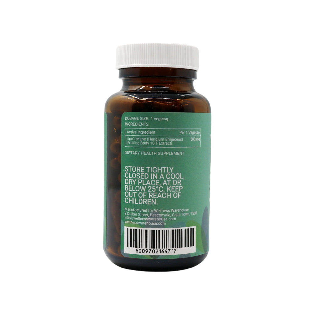 Wellness - Lions Mane 500 mg 90s