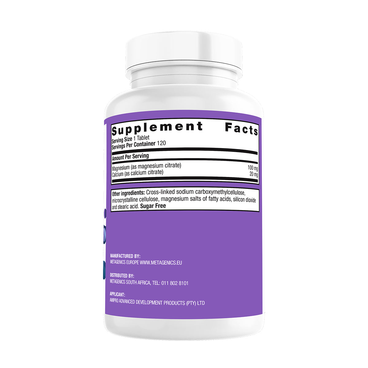 Metagenics - Mag Citrate 120s