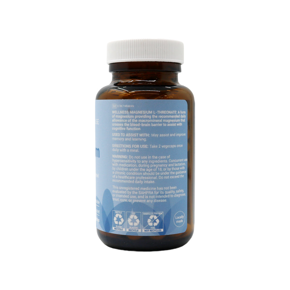 Wellness - Magnesium L-Threonate 100mg 60s