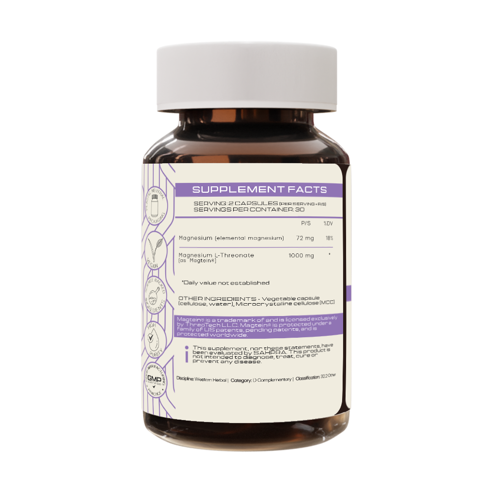 PrimeSelf - Magnesium L-Threonate Magtein 60s