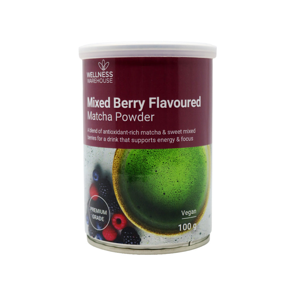 Wellness - Matcha Powder Mixed Berry 100g