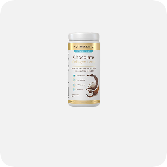Motherkind Chocolate 
Collagen Latte