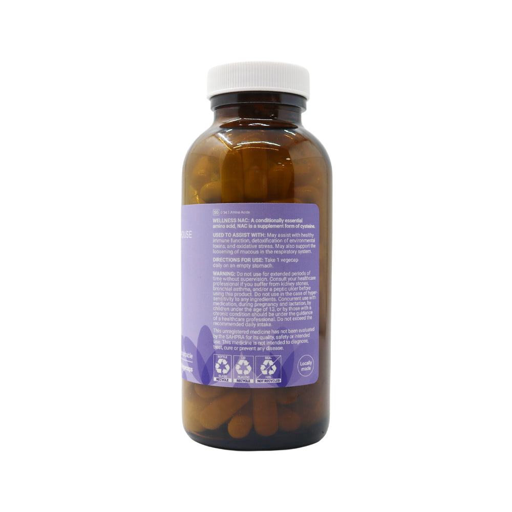 Wellness - NAC (N-acetyl cysteine) 600mg 120s