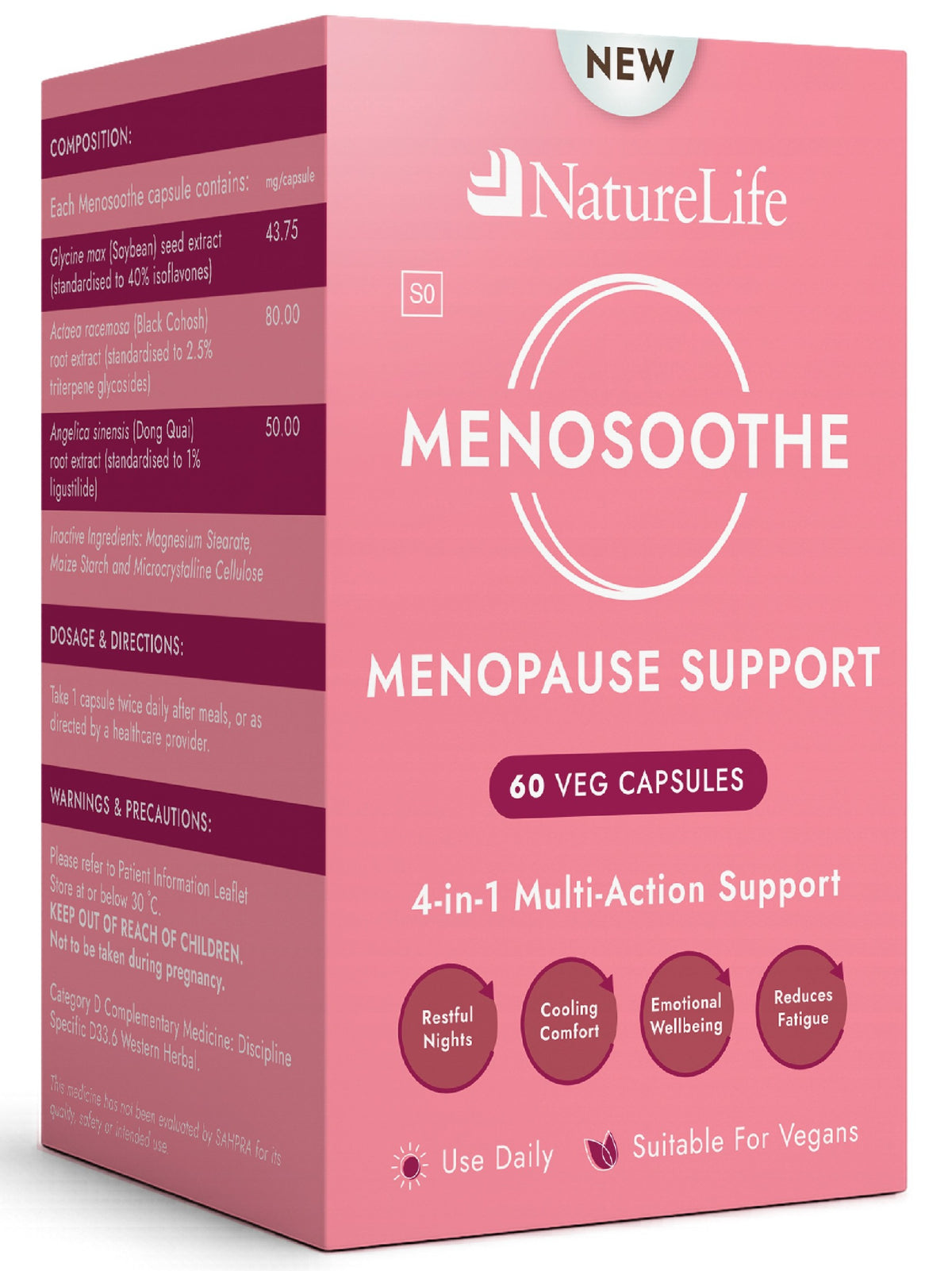 NatureLife - MenoSoothe Menopause Support 60s