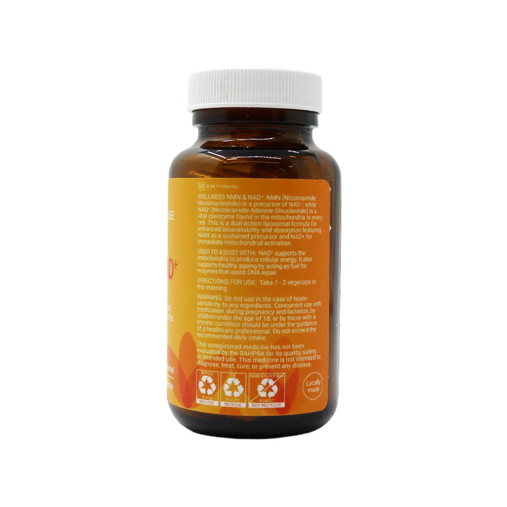 Wellness - NMN & NAD+ 750mg 60s