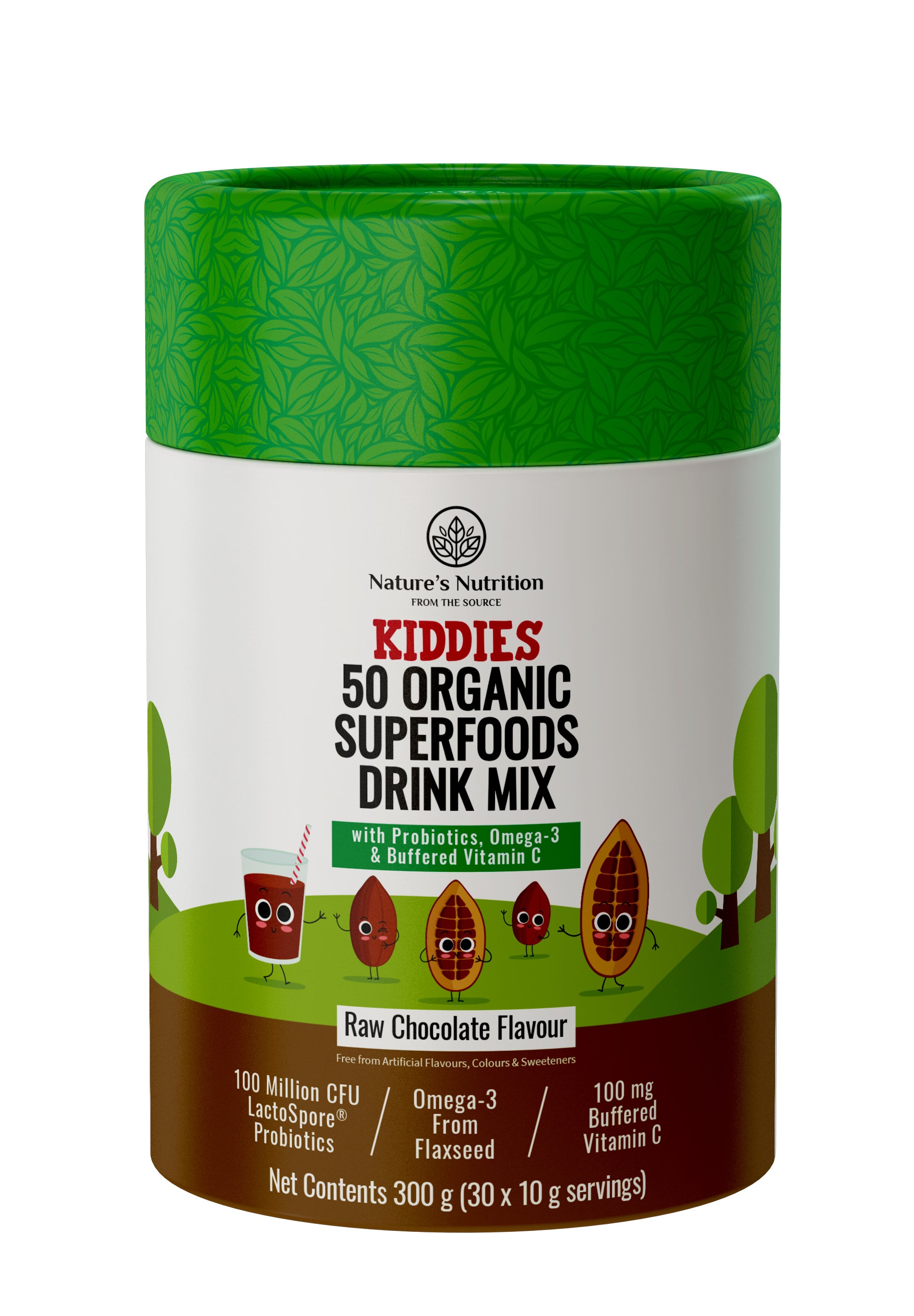 Nature's Nutrition - Kiddies Superfoods Raw Chocolate 300g