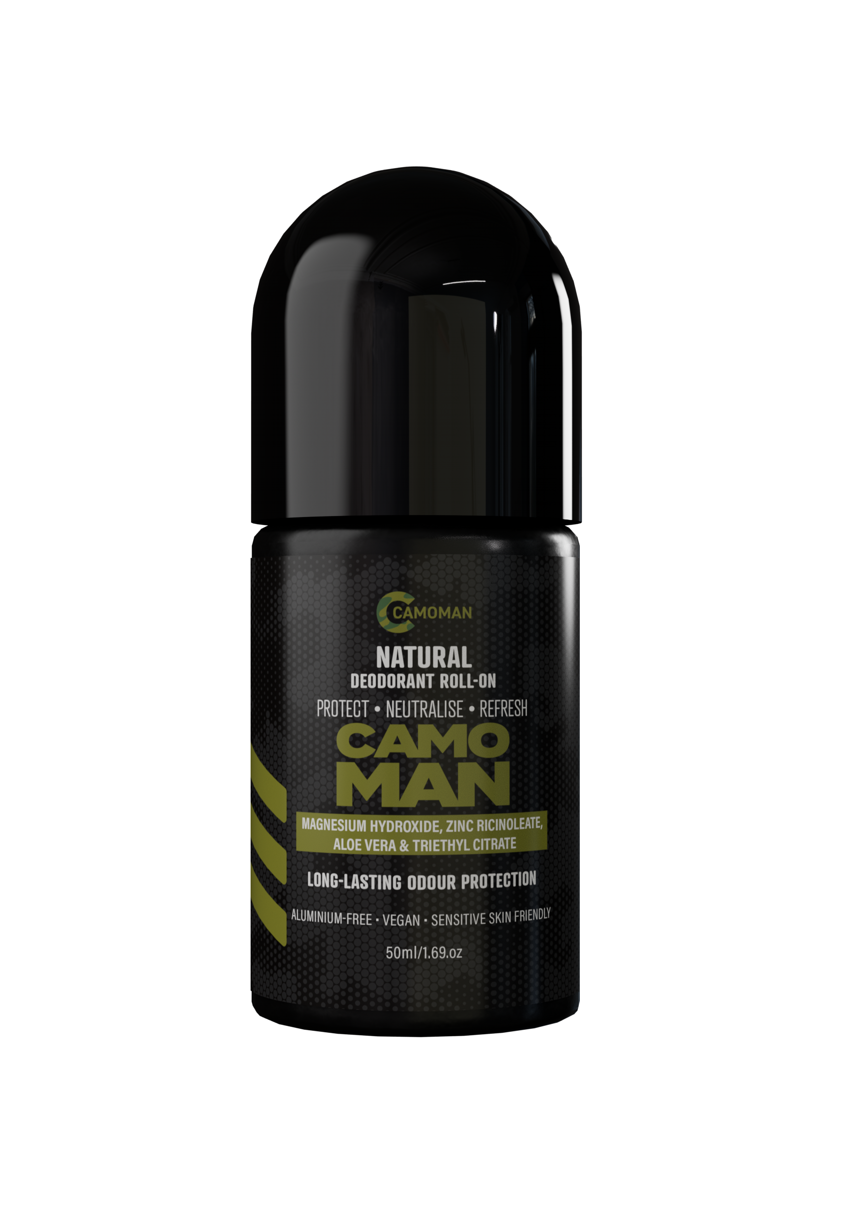 Camoman - Natural Deodorant Roll-On 50ml