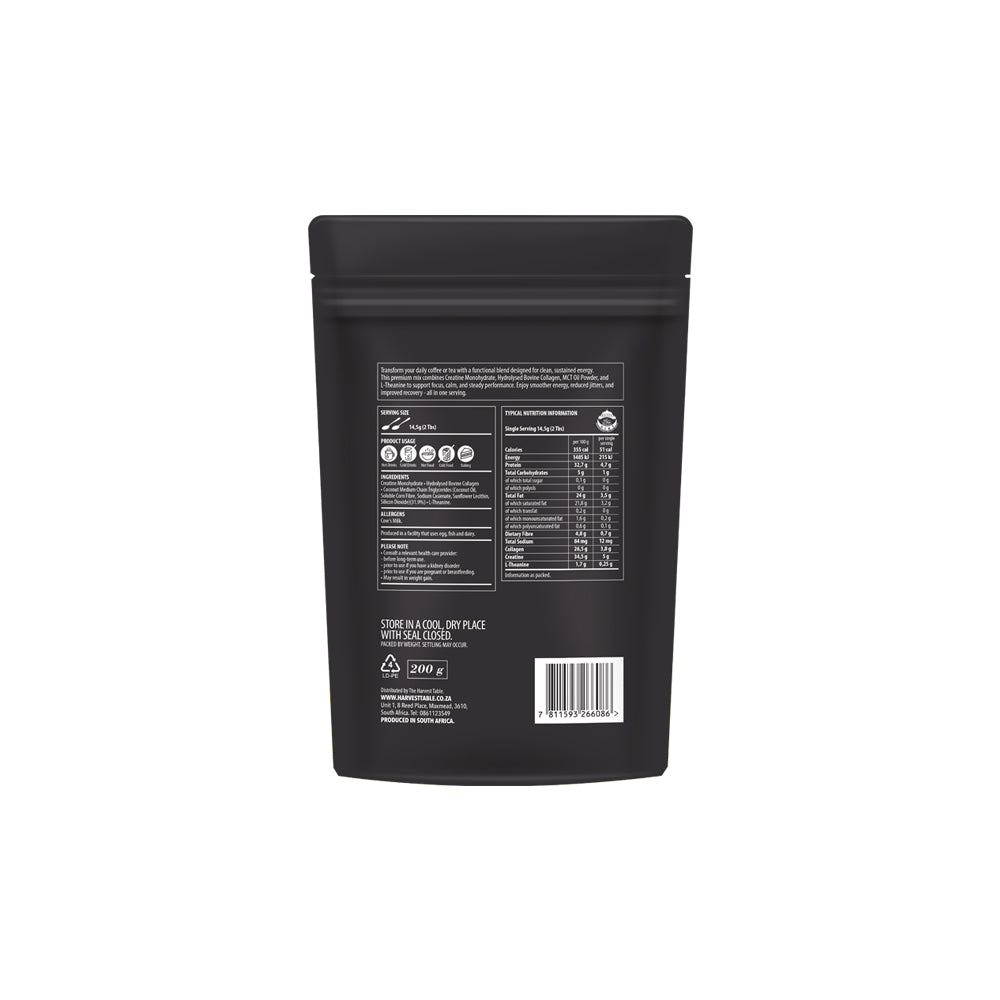 The Harvest Table - Neuro Fuel Collagen Creamer with MCT 200g