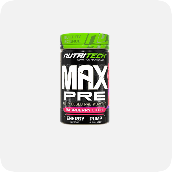 Nutritech Max Pre Range