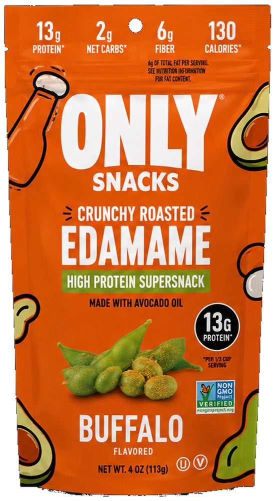 Only Snacks - Edamame Beans Roasted Baffalo 113g