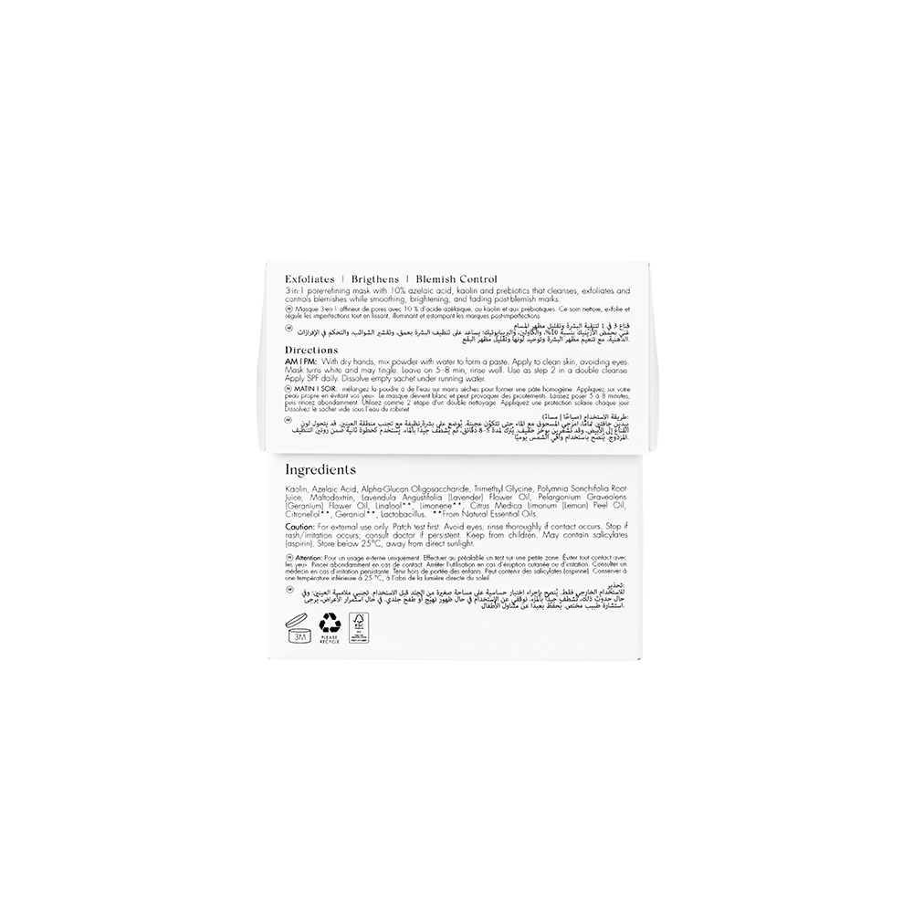 SKOON - Oh Sherbet  3-in-1 Clay Mask Sachets x2