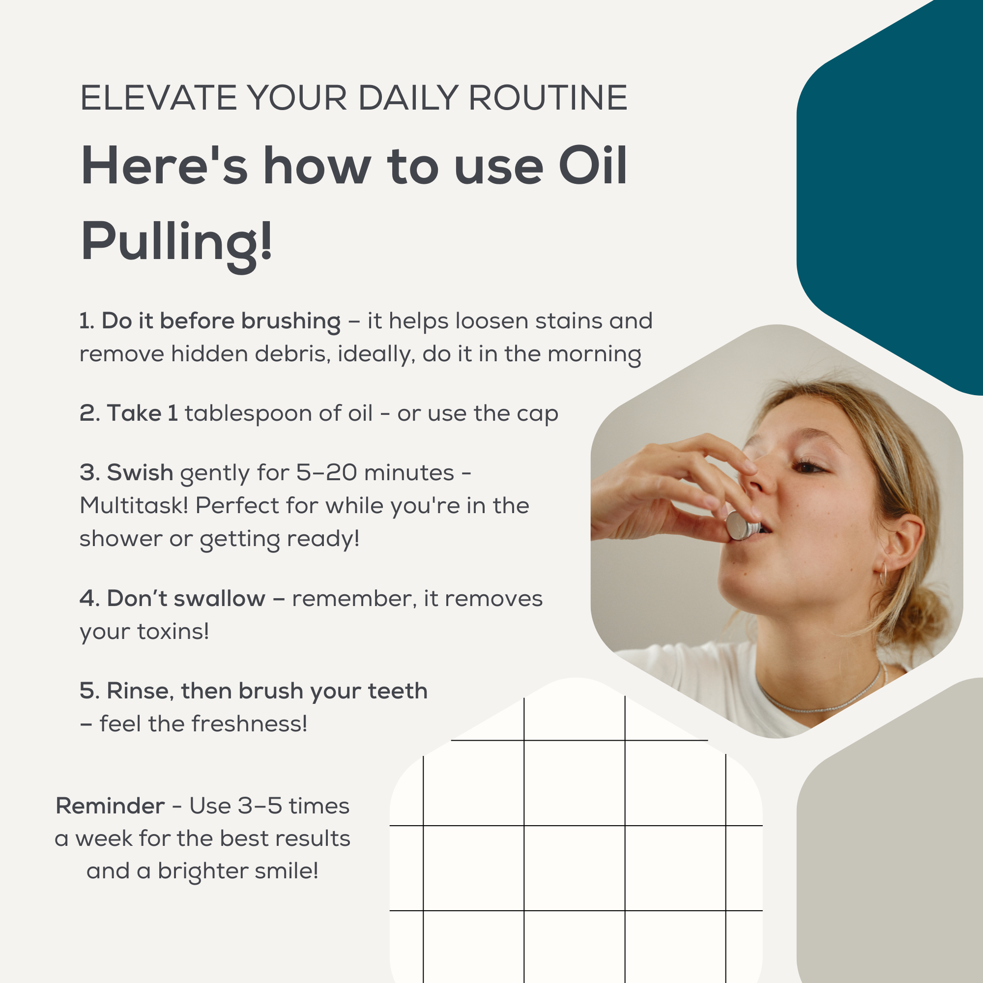 Georganics - Oilpulling Mouthwash English Peppermint 100ml