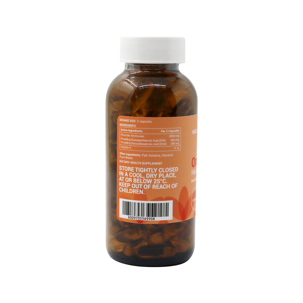 Wellness - Omega 3 Fish Oil 90s