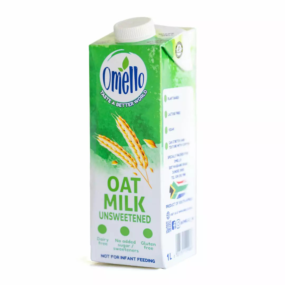 Omello Oat Milk Unsweetened 1lt