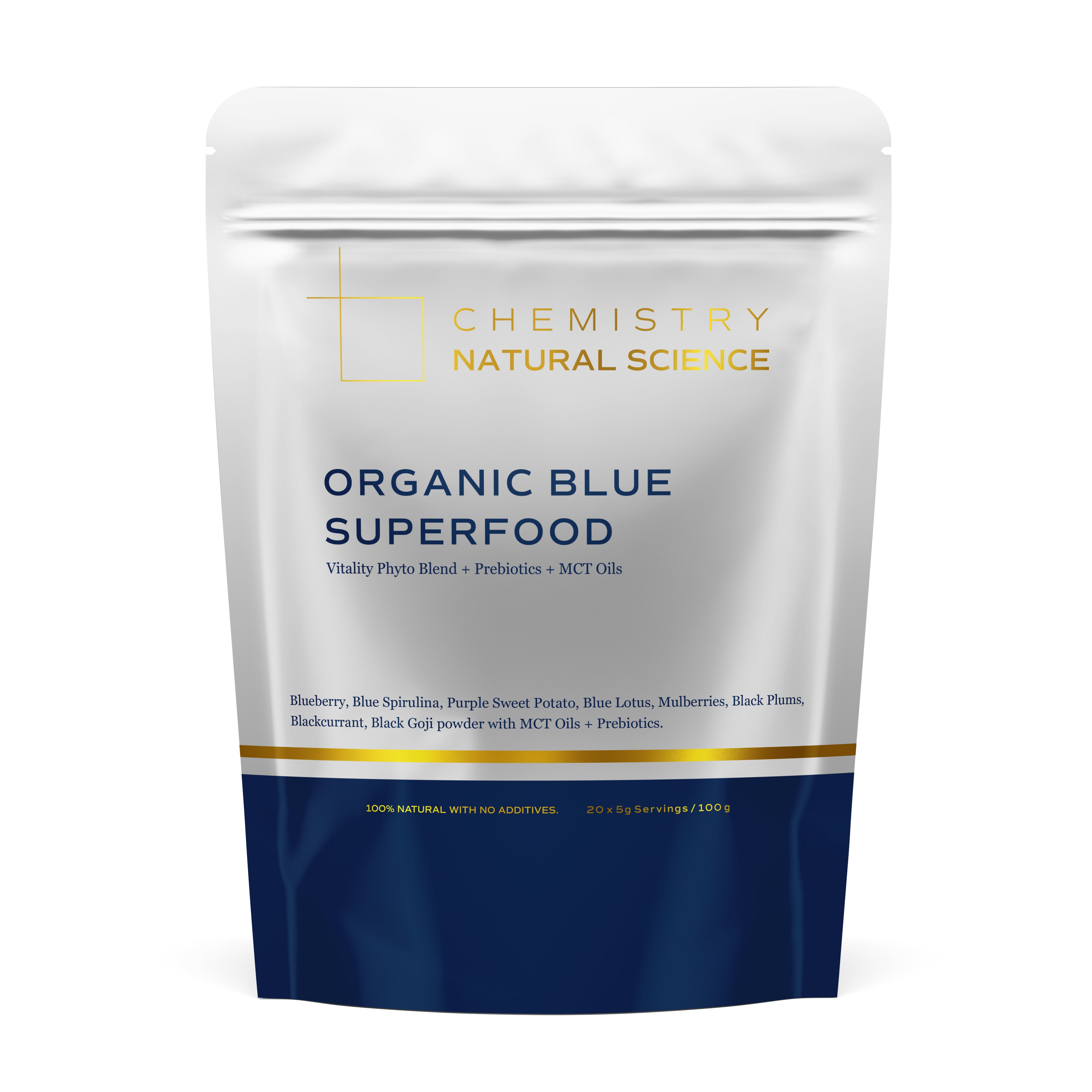 Chemistry Natural Science - Blue Superfood Blend Organic 100g