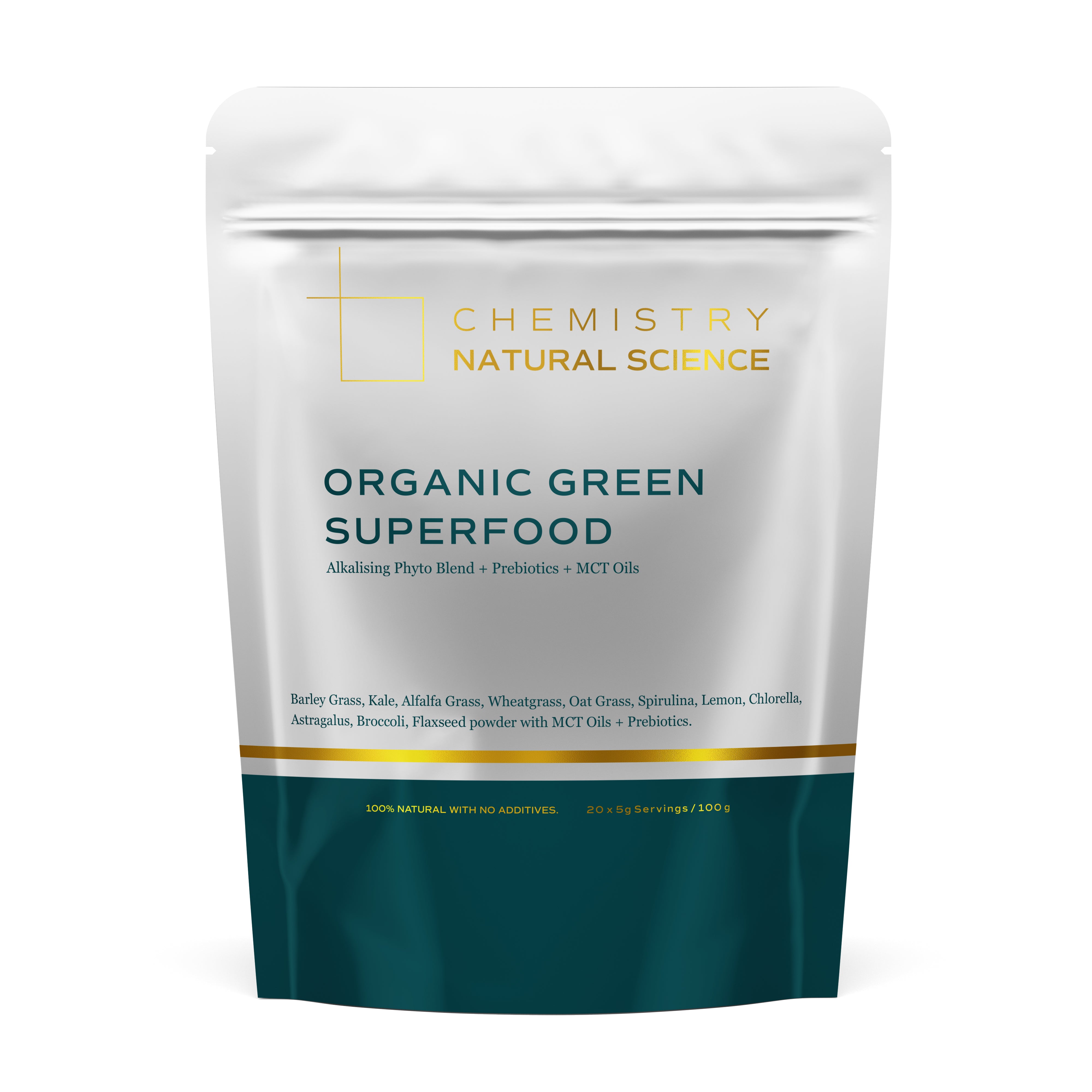 Chemistry Natural Science - Green Superfood Blend Organic 100g