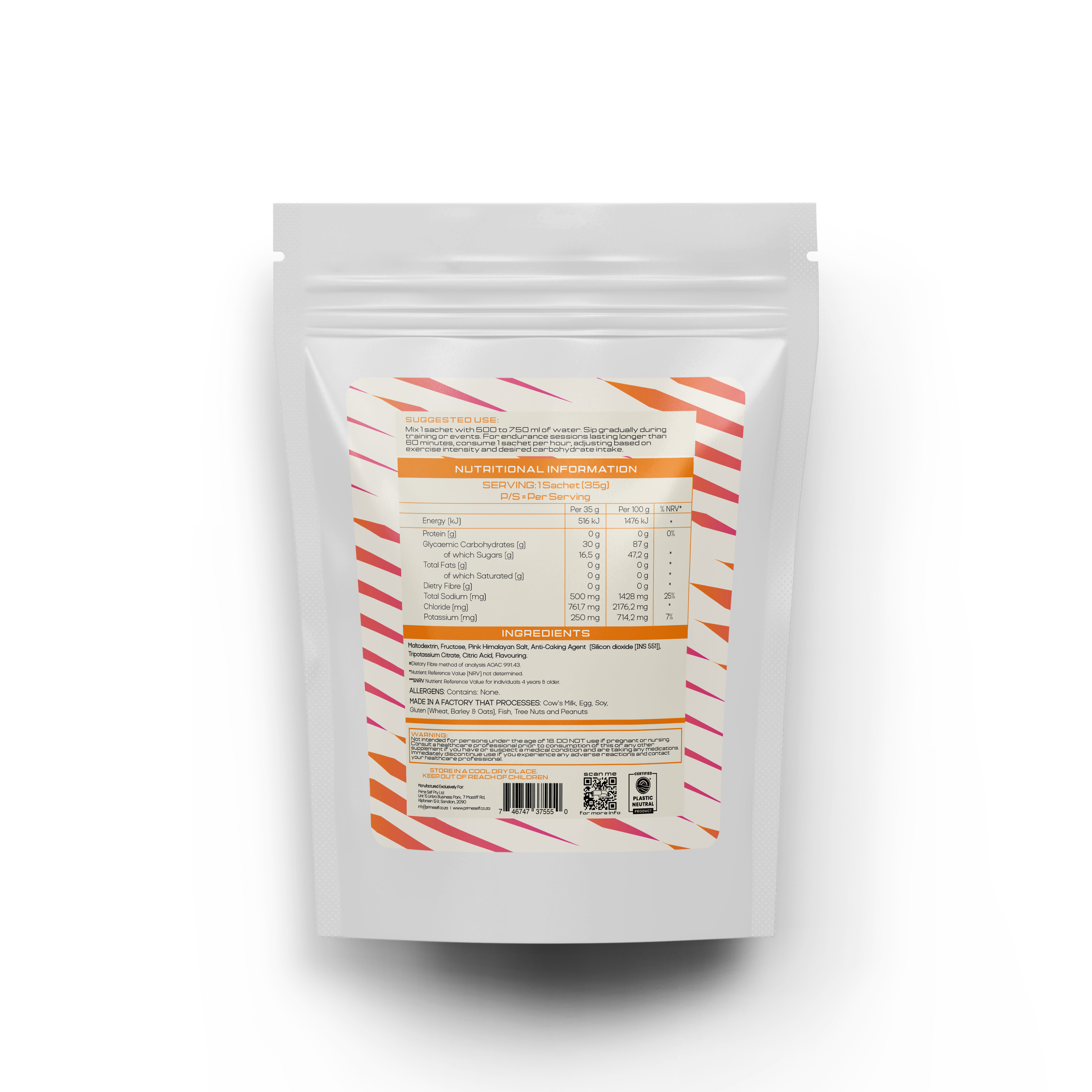 PrimeSelf - Performance Fuel Pouch 10s