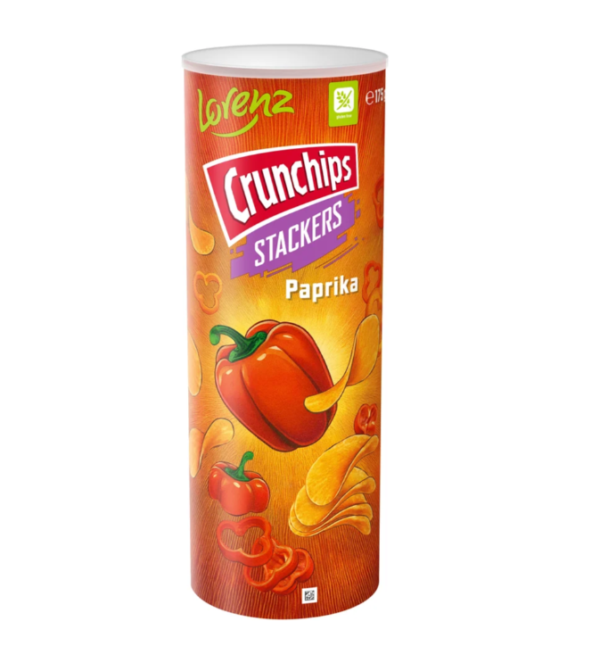 Lorenz Naturals - Crunchips Stackers Paprika 175g