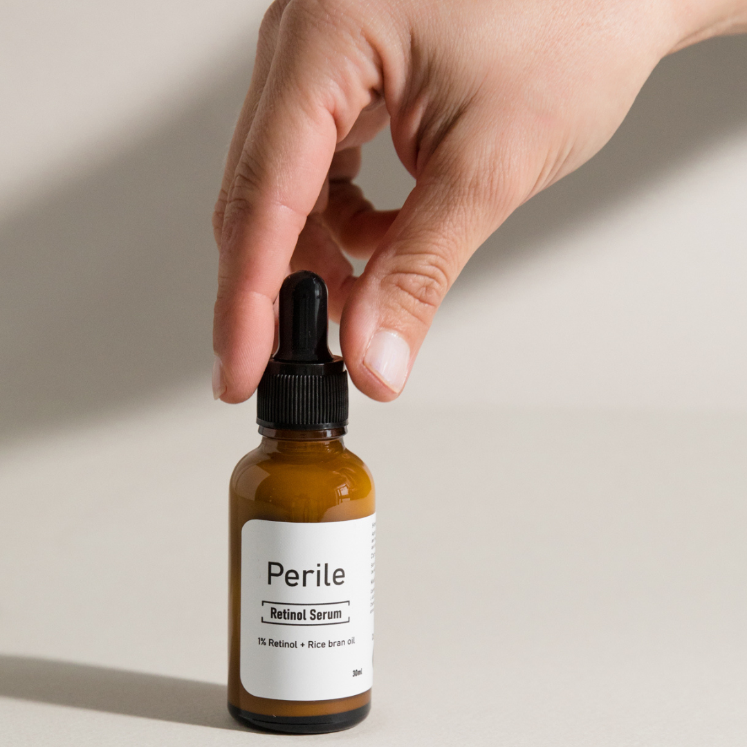 Perile - Retinol + Rice Bran Oil Serum 30ml