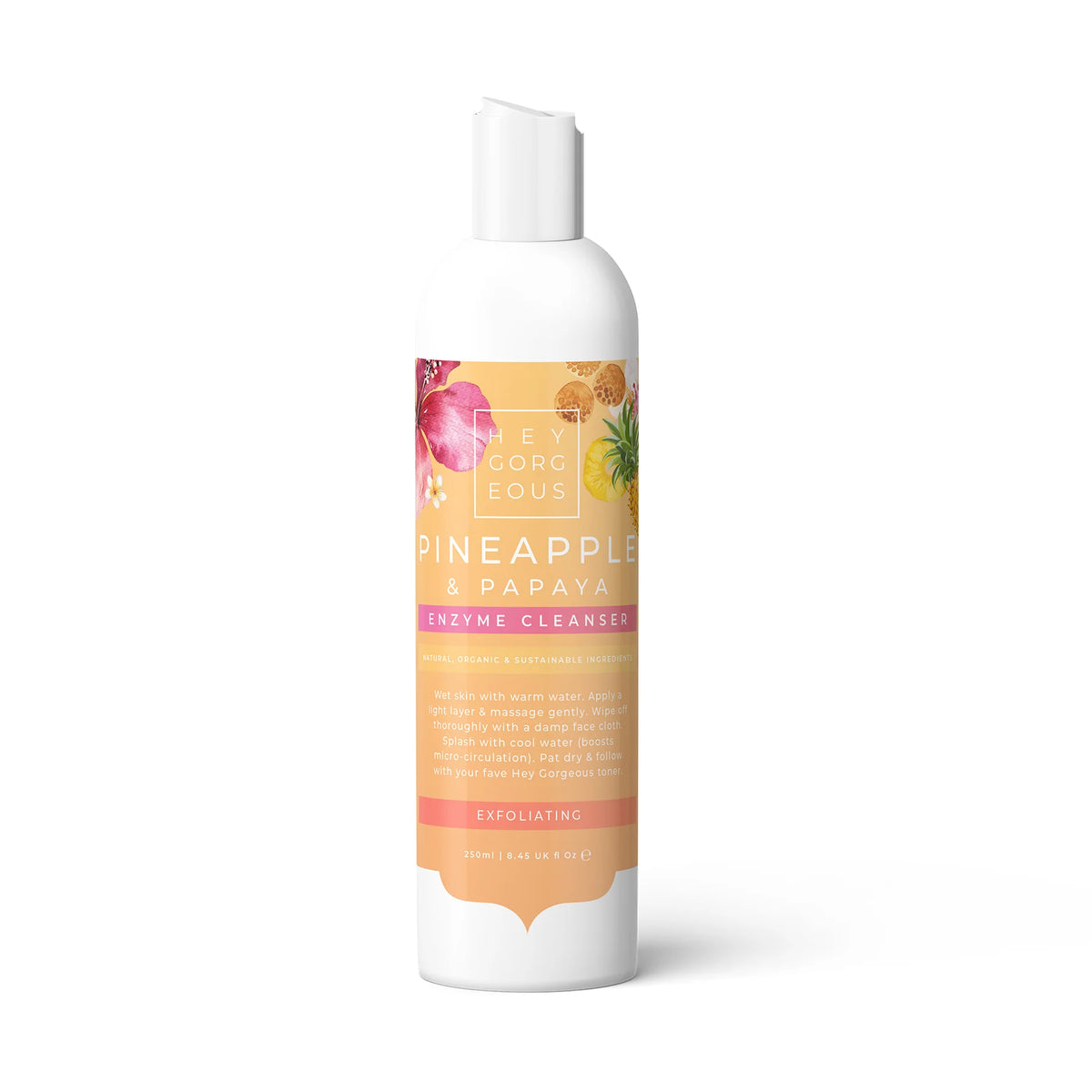 Hey Gorgeous - Enzyme Cleanser Pineapple & Papaya 250ml