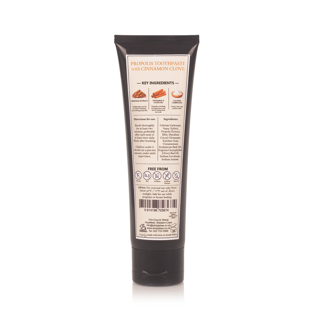 Simply Bee - Propolis Toothpaste Cinnamon & Clove 100ml