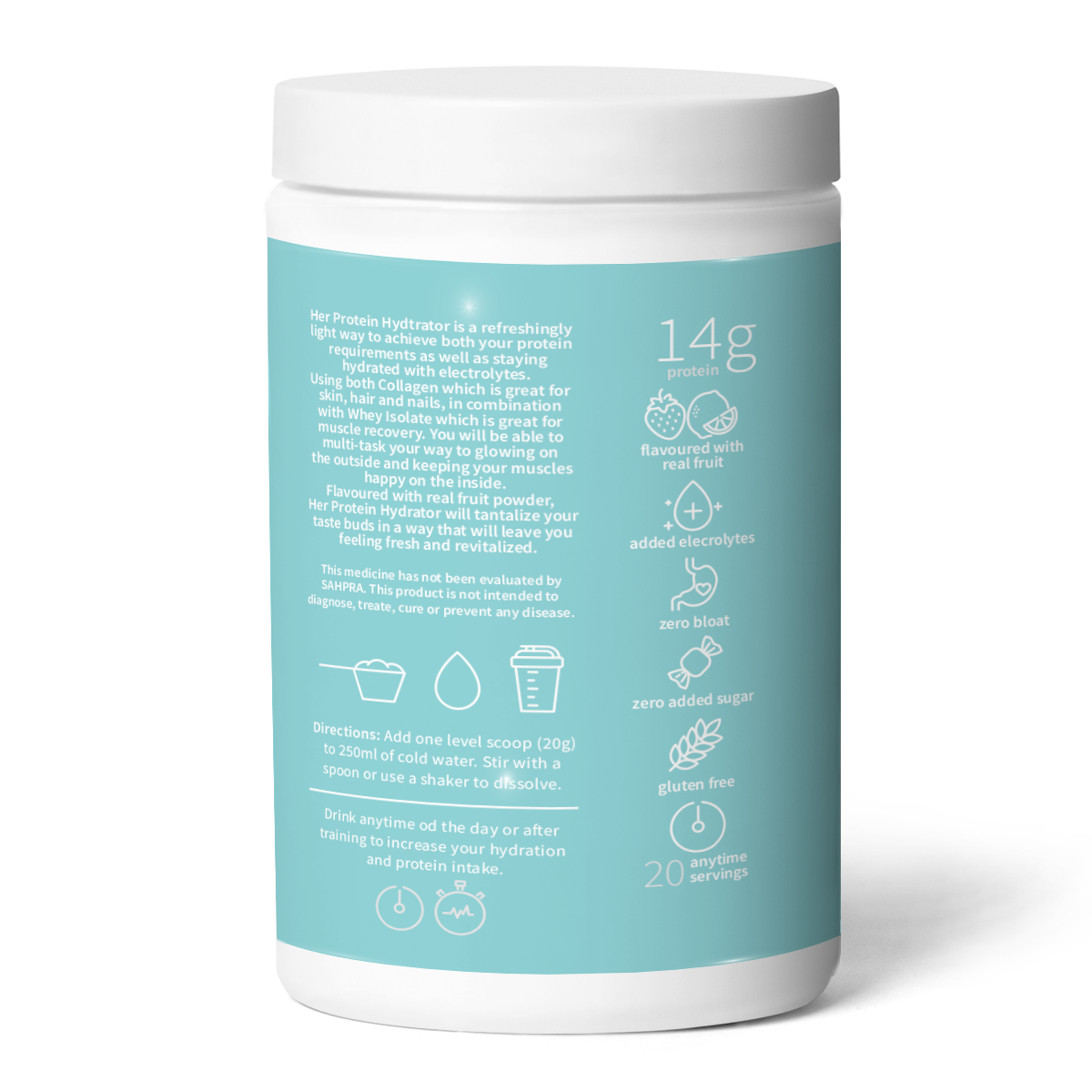My Wellness - HER Protein Hydrator Strawberry Lemonade 400g