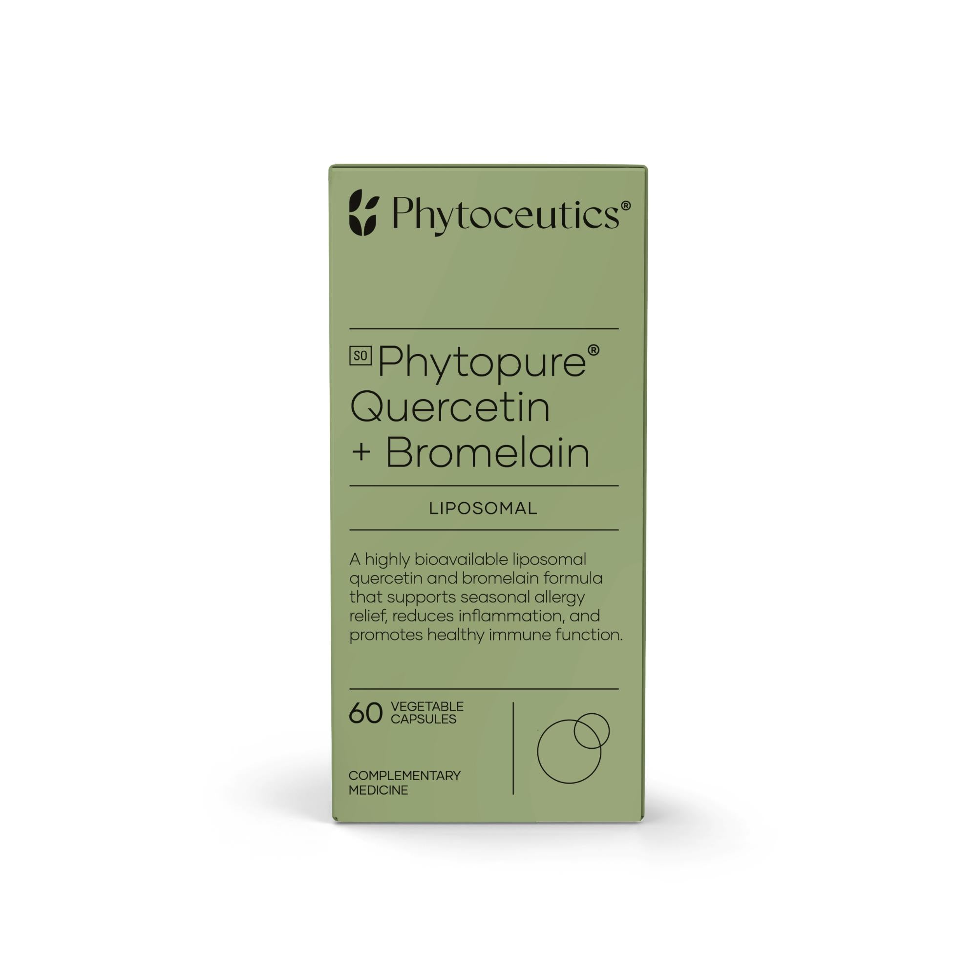 Phytoceutics - Phytopure Quercetin + Bromelain  60s